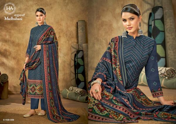 Harshit Madhubani Designer Wear Winter Pashmina Collection